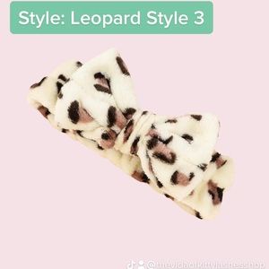 Leopard Makeup Skincare Headband